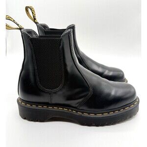 Dr Martens 2976 BEX SZ 8 Men's Leather Chelsea Boots Women’s SZ 9 BLACK EU 41